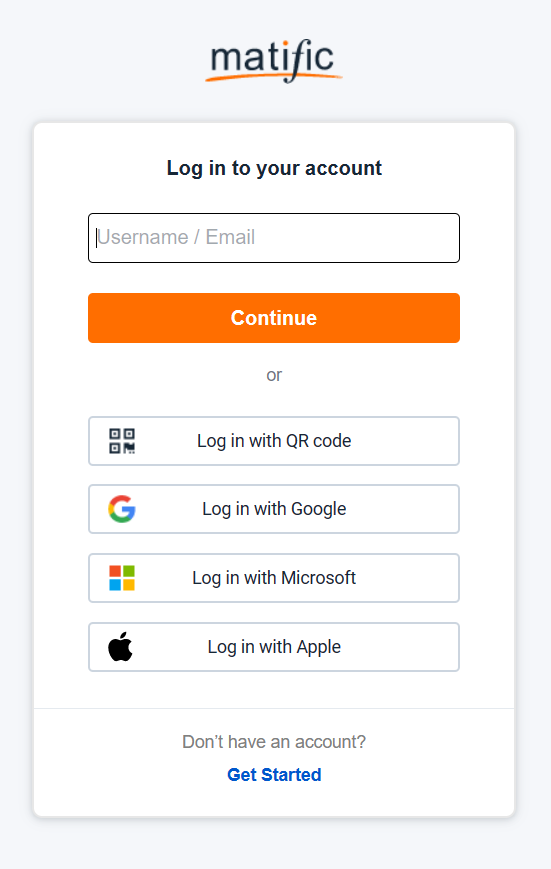 login