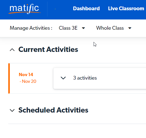 Sınıfınızı seçin