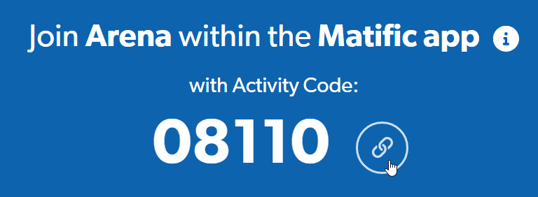 Share activity code teacher