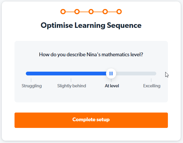 optimize learning sequence