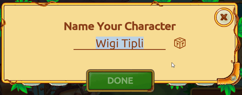 Or typed