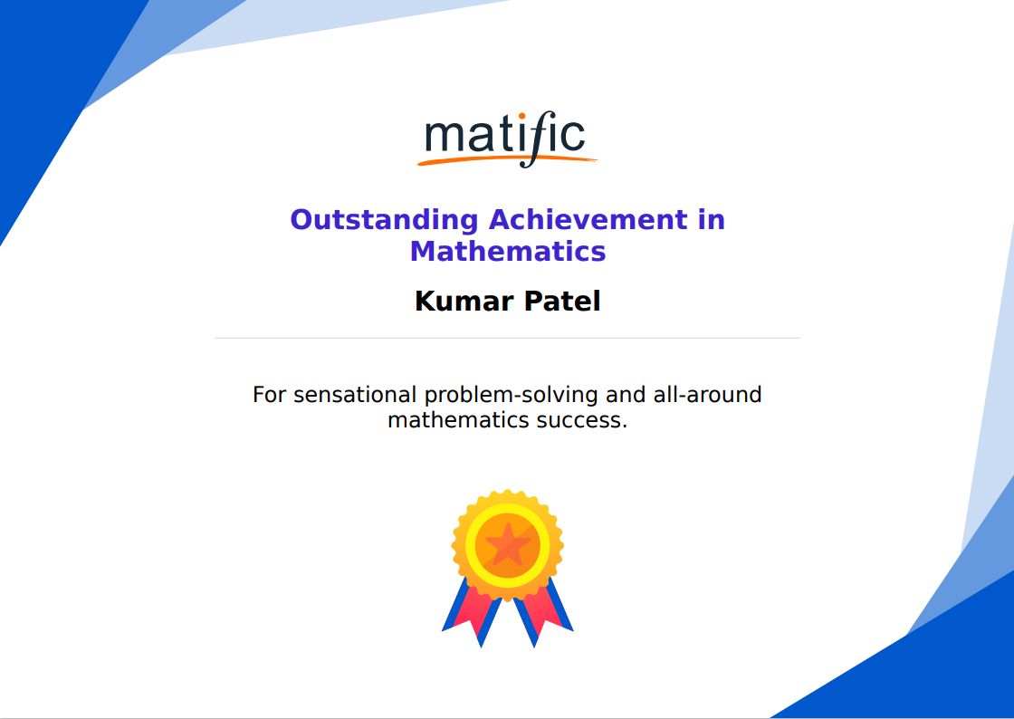 Achievement award