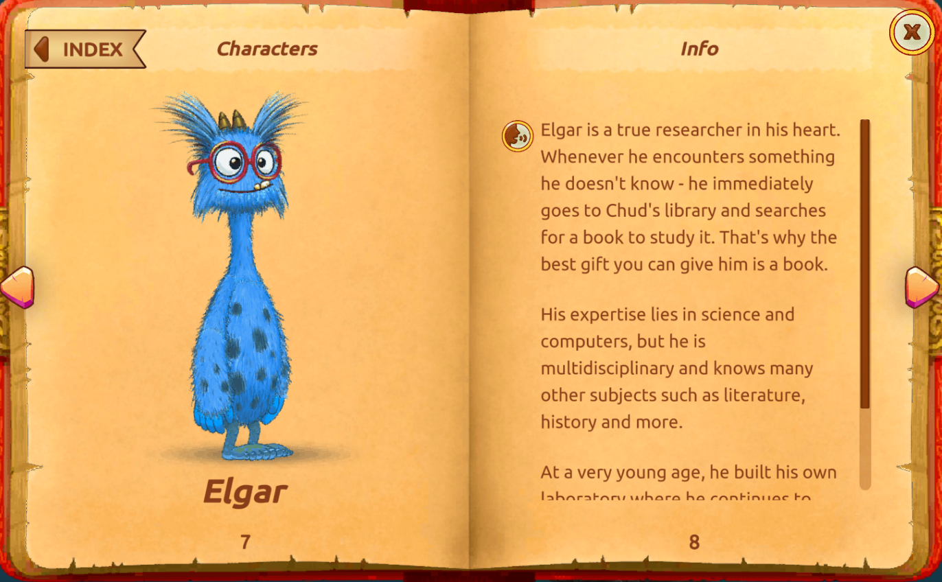 Elgar character biography