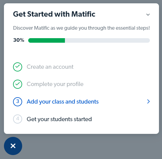 Get Started with Matific