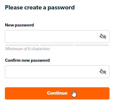 teacher new password click continue.png