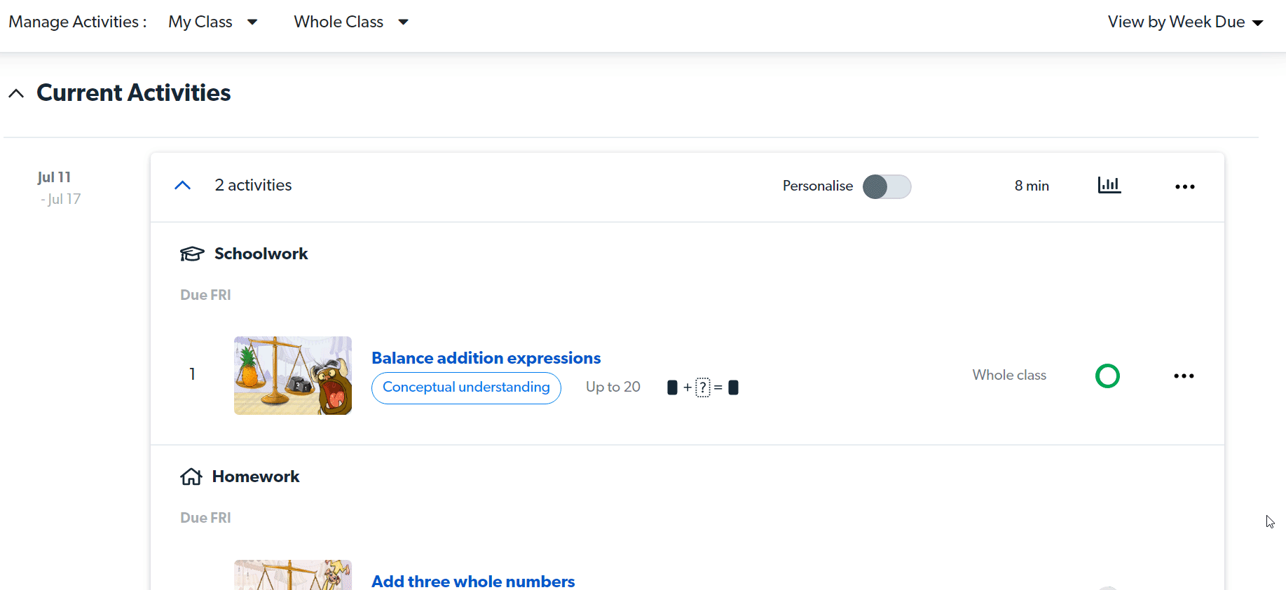 Atama ayarlarını değiştir yönet etkinlikleri