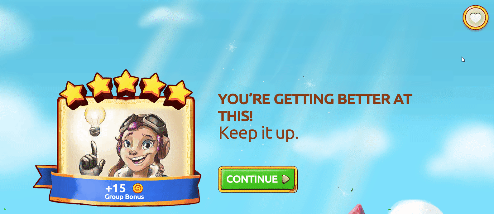 Favoritar uma atividade da Arena, Adventure Island, Assigned Work