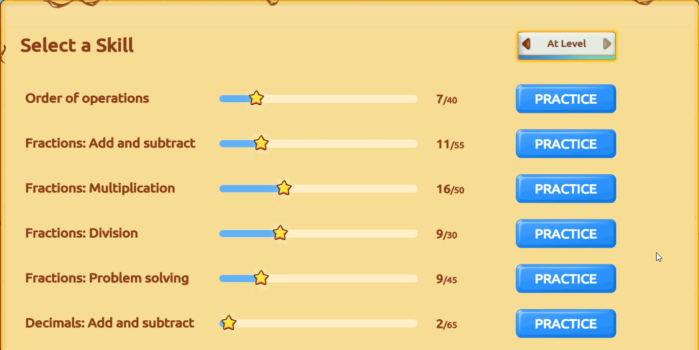 favoritar atividade na zona de treinamento.gif
