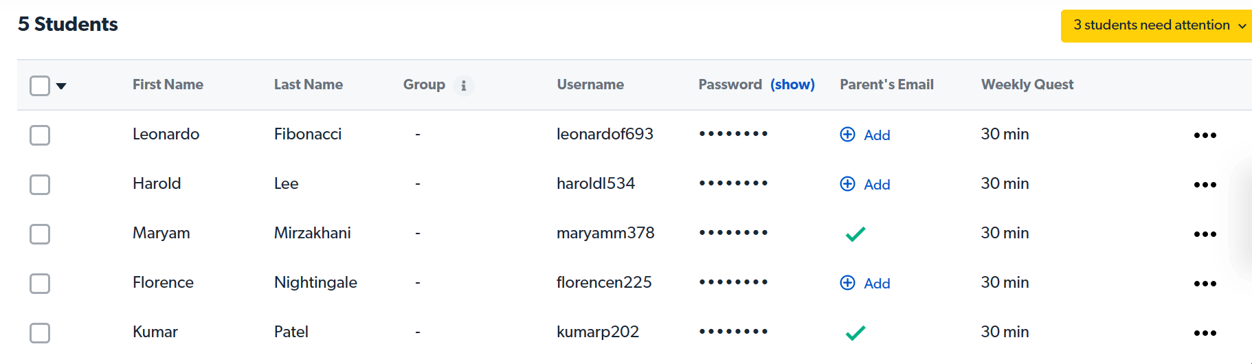 Sertifikaları bir ebeveyne e-posta olarak gönderebilir, PDF olarak indirebilir veya yazdırabilirsiniz