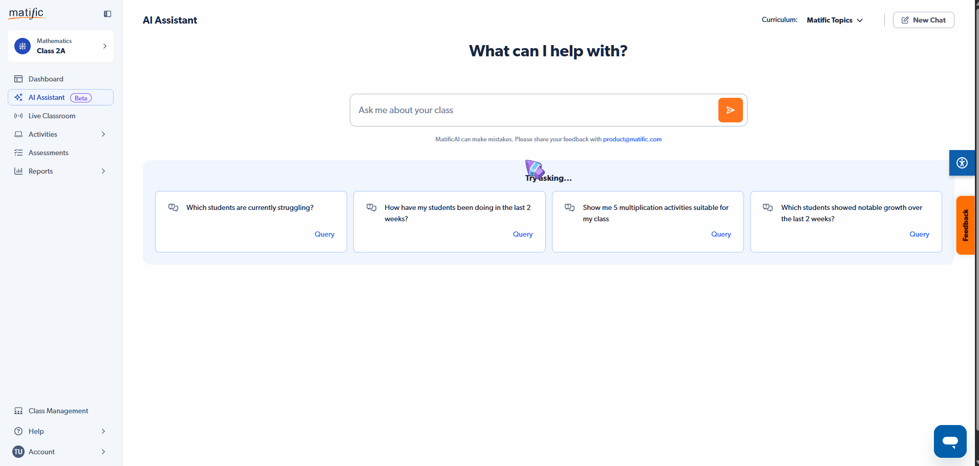 AI assistant selecting class.gif