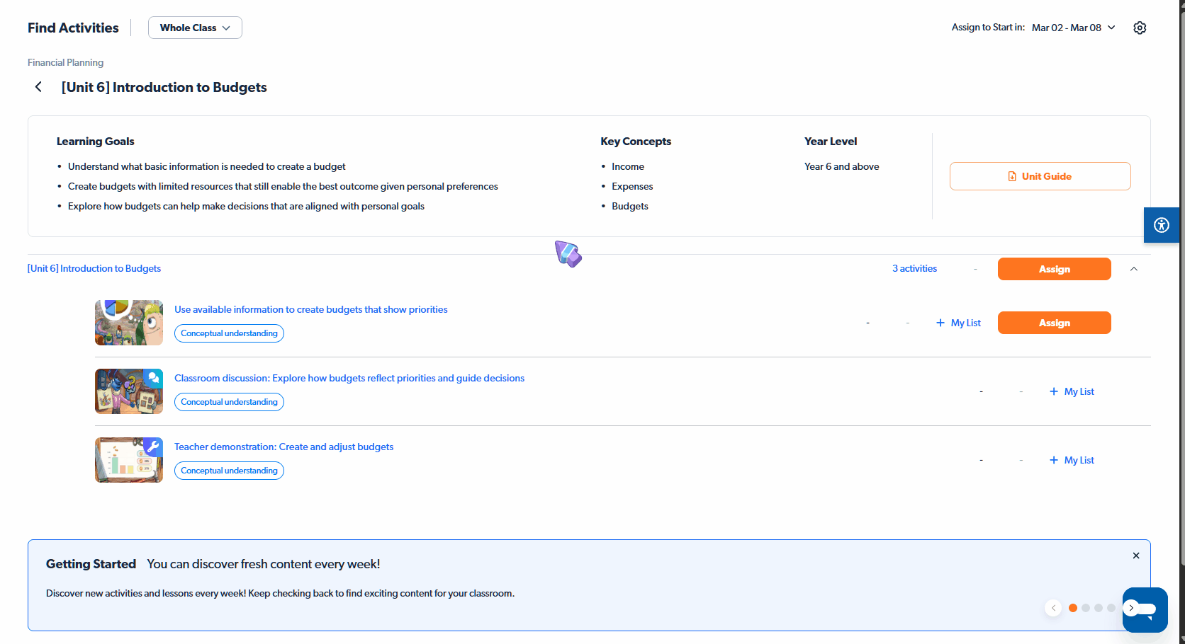 Workshops demonstration
